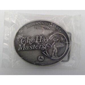 John Deere limited edition belt buckle "The Hay Master" (212 of 600) UNOPENED